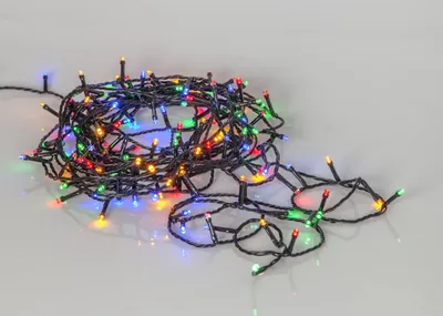 Zdjęcie produktu dla Lampki choinkowe LED 100 diod 7m Sterownik i Timer Multikolor FLASHY