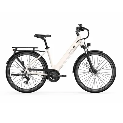 Obrázek produktu pro QREATE City Air – Elektrokolo – Nízký nástup – 27,5 palců – Motor 250W – 7 rychlostí – Dojezd 90 km – Hydraulické kotoučové brzdy – Šedá barva