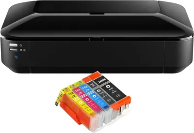 Produktbild von A3+ Farbiger Drucker – Tintenstrahldrucker – Fotodrucker – Bürodrucker – Druckgerät – Mit 5 Tintenpatronen – 9600 x 2400 DPI – WLAN