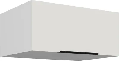 Produktbild von Tiefe Dunstabzugshaube LUNARA – Breite 80 cm, weiß