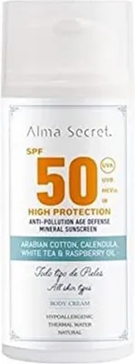 Produktbild von Alma secret HIGH PROTECTION Körpercreme SPF50 200 ml