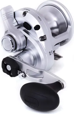 Produktbild von Shimano Speedmaster 25LD II Rechtshand-Multirolle, Zweigang - 550m/0,30mm - 5,2:/2,3:1 - 1025g