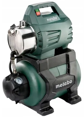 Obrázok produktu pre Metabo HWWI 4500/25, 1300 W, AC, 4,8 bar, 4500 l/h, IPX4, Čierna, Zelená