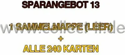 Produktbild von FAMOV3 - Spar 13 - Komplettsatz ALLE 240 Karten+Sammelalbum - Star Wars Force Attax - Movie Cards Serie 3