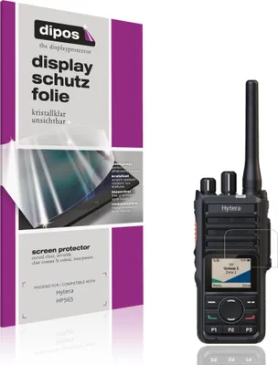 Produktbild von 4x Schutzfolie für Hytera HP565 klar Displayschutzfolie Folie Display Schutz dipos