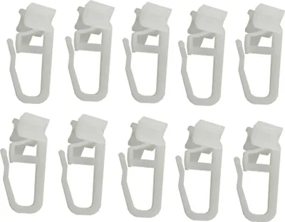 Produktbild von Innenlauf Gardinenstange eckig Edelstahl Look kantiges Design Erstellen BASIT®