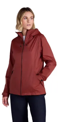 Produktbild von Animal - "Swerve" Jacke, wasserfest für Damen, Leicht MW5162 (46 DE) (Rostfarben)