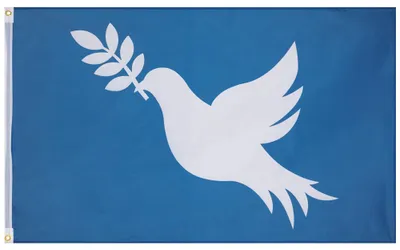 Produktbild von Einheitsgröße MW-254|Friedensfahne MUWO "Around the World" Flagge 90x150cm