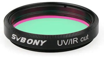 Image de Filtre UV et IR - Filtre pour télescope - Filetage 1,25 pouce - Faible réflexion
