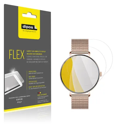 Immagine prodotto di 2x Pellicola protettiva per ESFOE FV17, rivestimento al 100%, Protezione dipos Flex