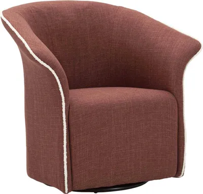 Obrázok produktu pre FURNLUX Kreslo Siena Red 84cm / Hlavná farba: červená / Rozmery: 84 x 80 x 66 cm