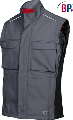 Produktbild von BP® Thermoweste - dunkelgrau/schwarz - 3XL