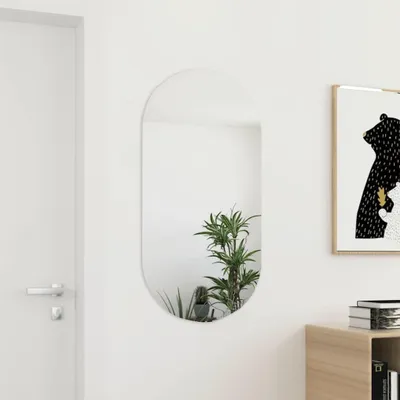 Obrázok produktu pre Zrkadlo bez rámu, rozmery 100 x 50 cm, vhodné do každého interiéru