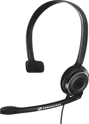 Produktbild von Sennheiser PC 7 USB Headset Kabelgebundener A-Kopf Büro USB Typ A Schwarz