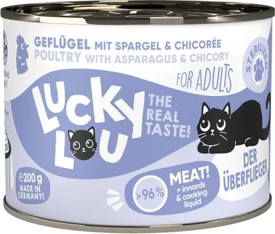 Produktbild von Lucky Lou Lifestage Sterilized Geflügel 200 g
