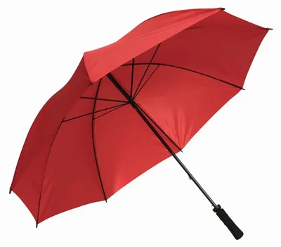 Immagine prodotto di L-Merch -  Ombrello in fibra di vetro LT4858 (96 cm x 131 cm) (rosso)