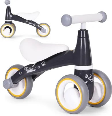Obrázok produktu pre Balančný bicykel pre deti s bezpečným dizajnom a EVA kolesami "Cosmic" ECOTOYS