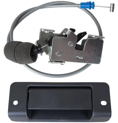 Immagine prodotto di Serratura posteriore, lato sinistro, con sistema a cavo, per maniglia della porta, compatibile con Ford Transit dal 2000 al 2014