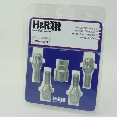 Produktbild von 5x H&R Radschraube M12x1,5 M12 26mm SW17 19 17+19 mm 1252601KEY4