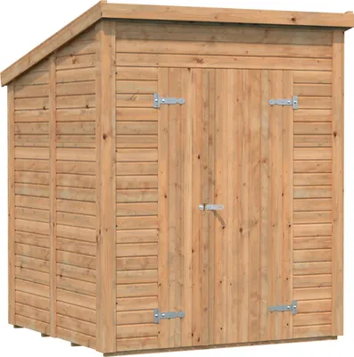 Produktbild von Palmako Gerätehaus Leif 3,0 m² - 16 mm Hellbraun tauchimprägniert