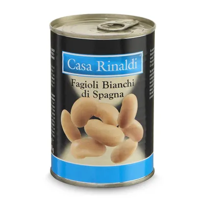 Immagine prodotto di Casa Rinaldi - Fagioli bianchi in scatola sgocciolati peso 240g