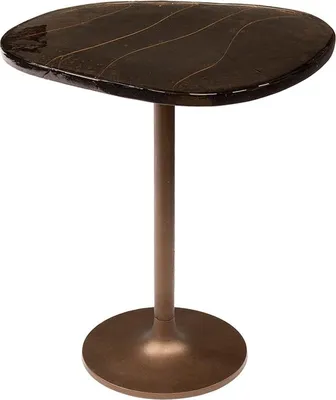 Produktbild von KAWOLA Beistelltisch DARI M Glas kupfer
