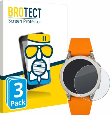 Produktbild von 3x BROTECT Entspiegelungs Schutzglas für Watchmark GPS WATCH Schutzfolie Panzer Folie Glas Display Schutz matt
