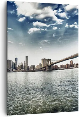 Produktbild von Bild auf Leinwand - Leinwandbild - Einteilig - Amerika wohnung architektur gebäude - 50x70cm - Wand Bild - Wandbilder - Leinwanddruck - Wanddekoration - Leinwand bilder - Wandbild - PA50x70-2430