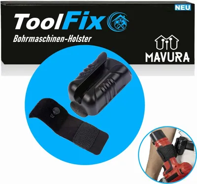 Image de ToolFix Porte-outils Ceinture professionnelle Étui pour outils Sacoche de ceinture pour outils