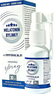Imagen del producto de Melatonina Bylinky, spray de menta, 30 ml