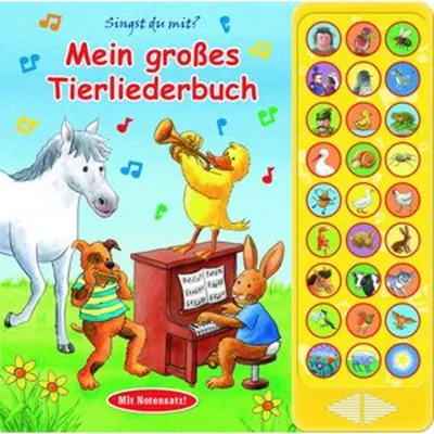 Image de Mein großes Tierliederbuch - 27-Button-Soundbuch