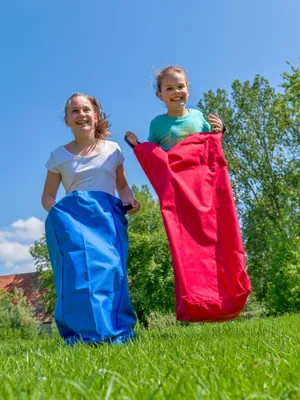 Produktbild von Betzold Hüpfsäcke, Farbe: blau, Größe: Senior