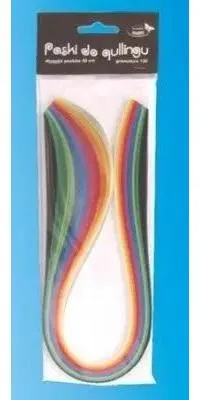 Imagen del producto de Tiras para quilling de 3 mm x 50 cm, 10 colores, 100 unidades - Galeria Hobby