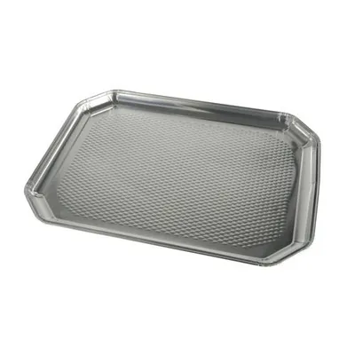Produktbild von Servierplatten, Alu eckig 35 cm x 26 cm