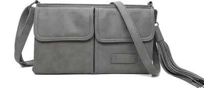 Image de Fritzi aus Preußen sac à épaule bandoulière Vintage Fritzi24 Crossbody Rock gris