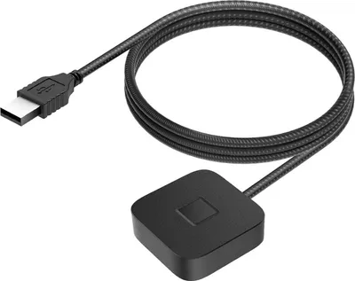 Obrázek produktu pro USB čtečka otisků prstů pro PC, 360stupňový dotyk, rychlé rozpoznávání, biometrický skenerový dongle, podporuje Windows 10 11 Hallo Schwarz