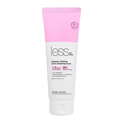 Produktbild von Holika Holika Less On Skin Redness Calming CICA Cleansing Foam Reinigungsschaum für empfindliche Haut 150 ml