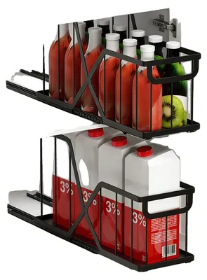 Imagen del producto de Espacio de almacenamiento extensible, construcción robusta, fácil instalación, color , 2 unidades