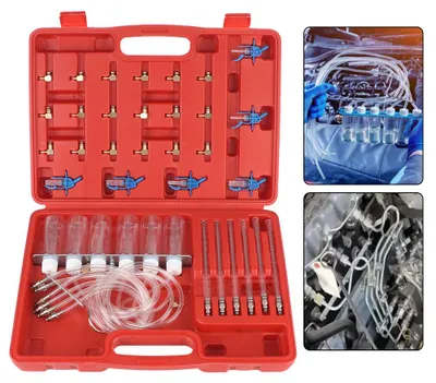 Produktbild von Autotest-Set Schnellkupplung Einspritzdüsen-Messgerät, Diagnosegeräte Autodiagnosegeräte Motoröldruck-Testkit