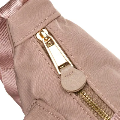 Obrázek produktu pro Peterson dámská nylonová crossbody kabelka růžová 32 cm