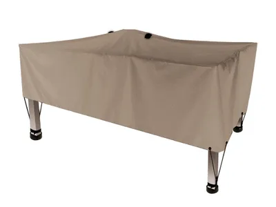 Produktbild von Perel Schutzhülle für Gartentisch 165 x 105 x 60 cm, wasserabweisende Abdeckung für draußen,
