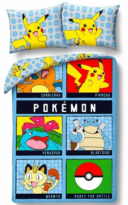 Produktbild von Pokémon Bettwäsche Set - Wendebettwäsche 2-tlg. 135-140x200 cm + 70x90 cm