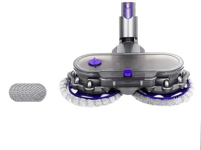 Image de Accessoire électrique à double rotation pour aspirateurs Dyson, compatible avec les modèles V7, V8, V10, V11 et V15, 6 têtes de nettoyage.