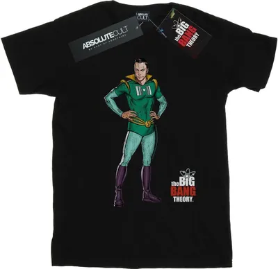 Image de The Big Bang Theory - T-shirt pour homme BI13175 (XXL) (Noir)