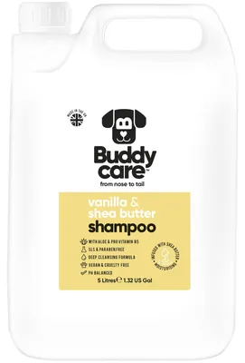 Hundeshampoo mit Vanille & Sheabutter, 5 l, pH-neutral