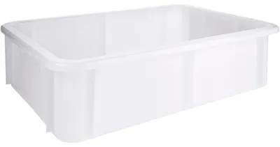 Produktbild von Stapelkasten, weiß 30 l