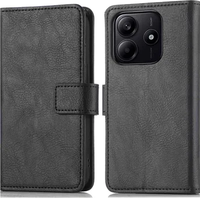 Zdjęcie produktu dla imoshion Luxe Bookcase dla Xiaomi Redmi Note 14 (5G) - Czarny