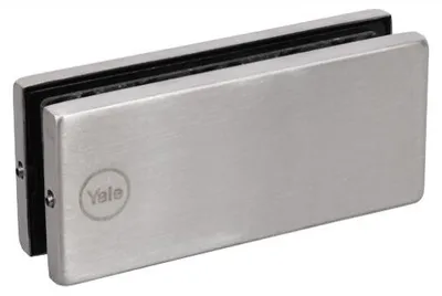 Produktbild von Yale P070 Oberlichtbeschlag mit Verriegelung für Glastüren, Edelstahl satiniert