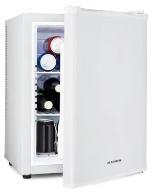 Image de Klarstein Mini Frigo de Chambre de 40L pour Snacks et Boissons, Petit Frigo Top Silencieux, Mini Bar, Petit Réfrigérateur Camping, Mini Frigo Cosmetique, Refrigerateur avec Étagères Réglables, 6-15°C