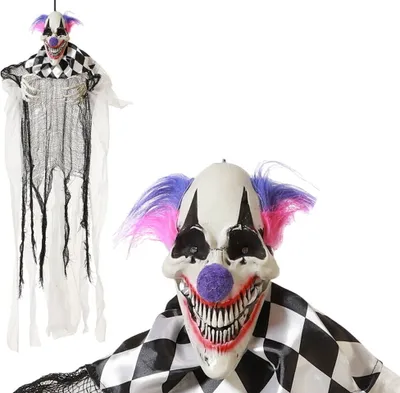 Image de Décoration Halloween Clown 120 x 80 x 12 cm